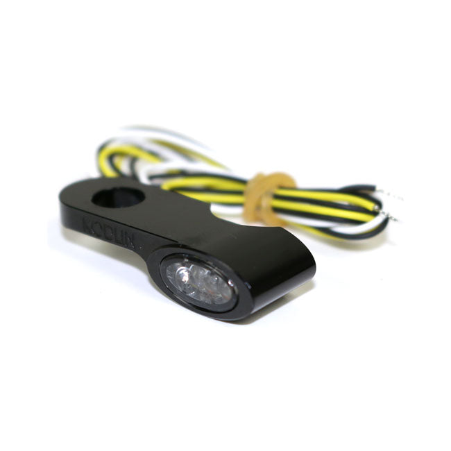 Kodlin, Elypse LED Mini Turn Signals. Front. Black
