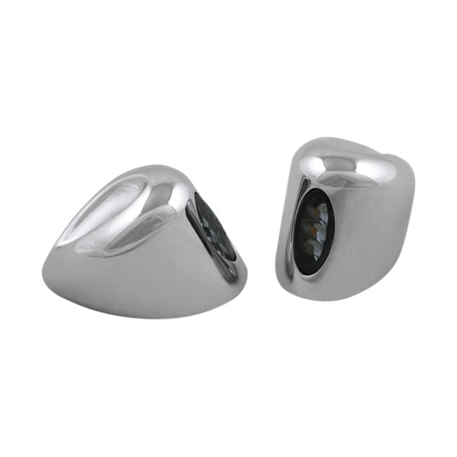 Kodlin, Elypse LED Mini Front Turn Signals. DLR. Chrome