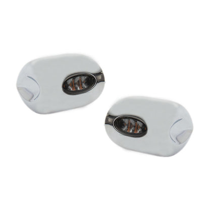 Kodlin, Elypse LED Mini Front Turn Signals. DLR. Chrome