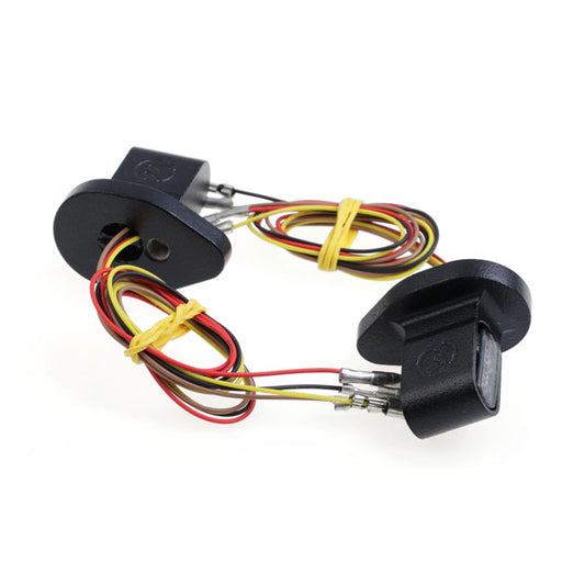 Cult-Werk, 'Shorty' 3-1 Taillight / Turn Signal Combo. Black