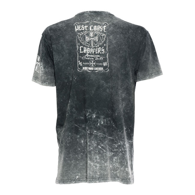 WCC Ride Hard Sucker Vintage T-Shirt Black