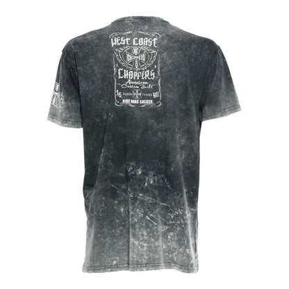 WCC Ride Hard Sucker Vintage T-Shirt Black