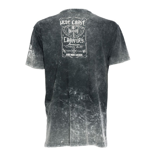 WCC Ride Hard Sucker Vintage T-Shirt Black