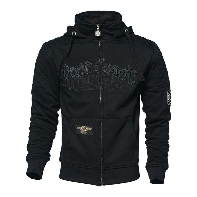 WCC Choppers Por Vida Zip Hoodie Black