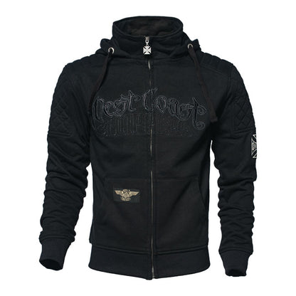 WCC Choppers Por Vida Zip Hoodie Black