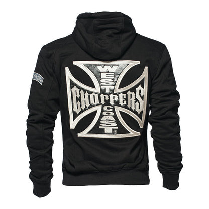 WCC OG Classic Panel Zip Hoodie Black