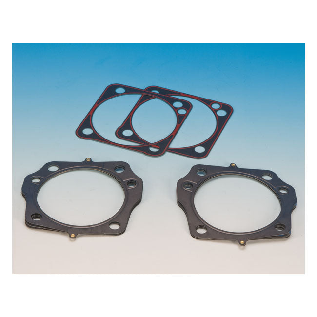 James Gaskets Cylinder head & base gasket kit. MLS/RCM 4-1/8" bore
