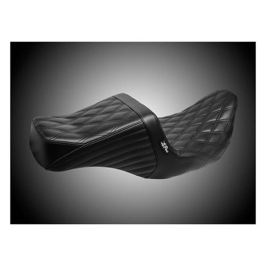 LePera, TailWhip 2-up Seat. Double Diamond, Black