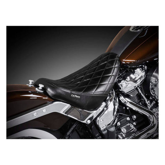 LePera, Bare Bones Solo Seat. Diamond Stitch