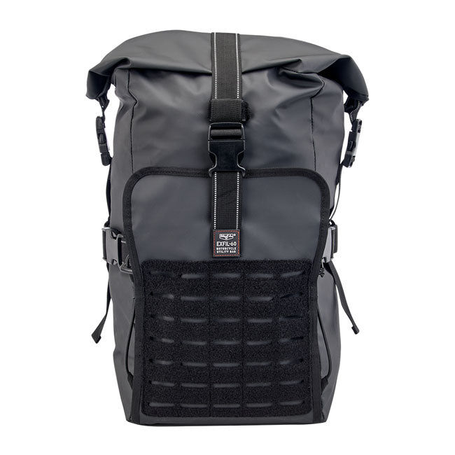 Biltwell Exfil-60 2.0 bag. Black from Biltwell at Pedro’s Parts