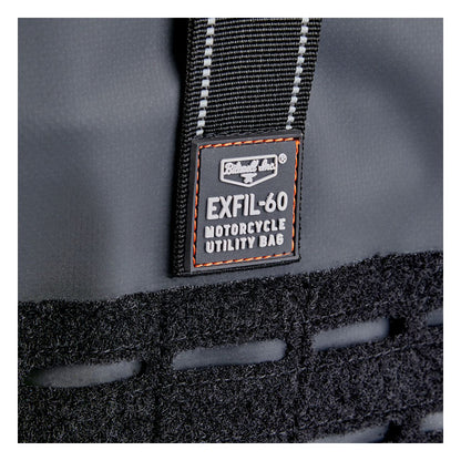 Biltwell Exfil-60 2.0 bag. Black from Biltwell at Pedro’s Parts