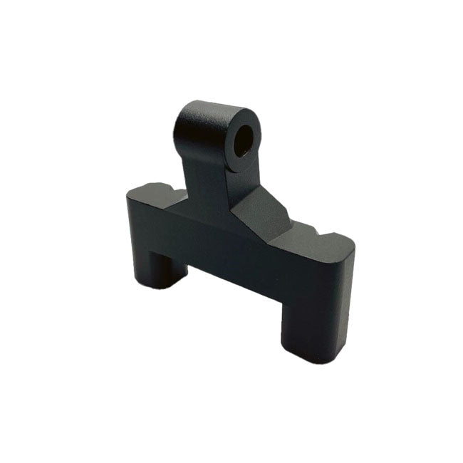 Custom Dynamics headlamp mount bracket. Black - Custom Dynamics lamp units at Pedro's Parts