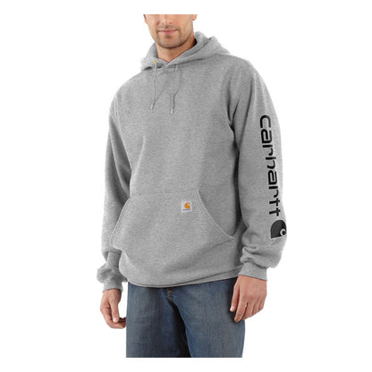 Carhartt Sleeve Logo Hoodie Gray/Black - Carhartt product image 3