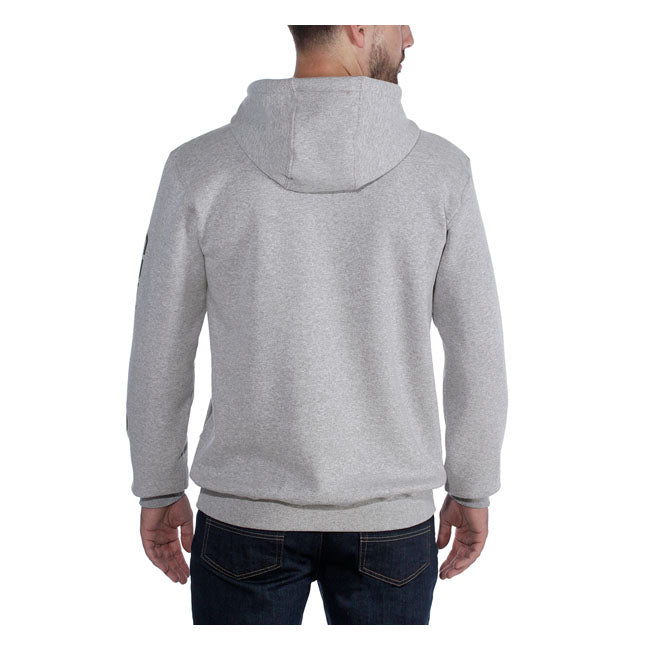 Carhartt Sleeve Logo Hoodie Gray/Black - Carhartt product image 4