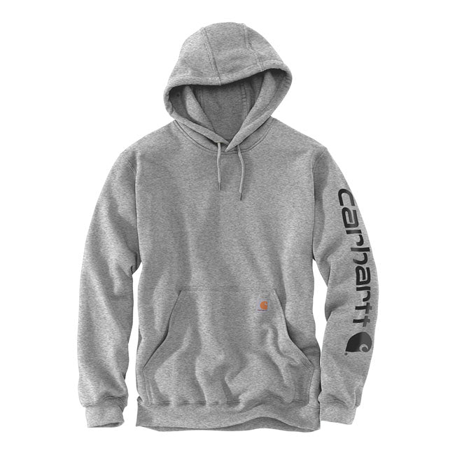 Carhartt Sleeve Logo Hoodie Gray/Black - Carhartt product image