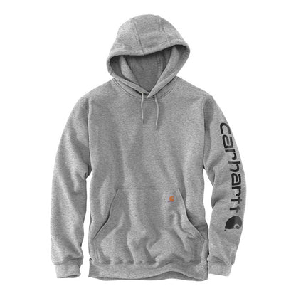 Carhartt Sleeve Logo Hoodie Gray/Black - Carhartt product image