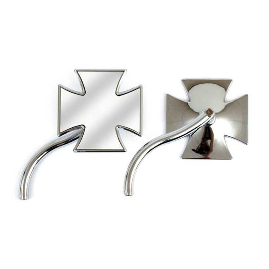 Maltese Mirror Set, with Styled Stem