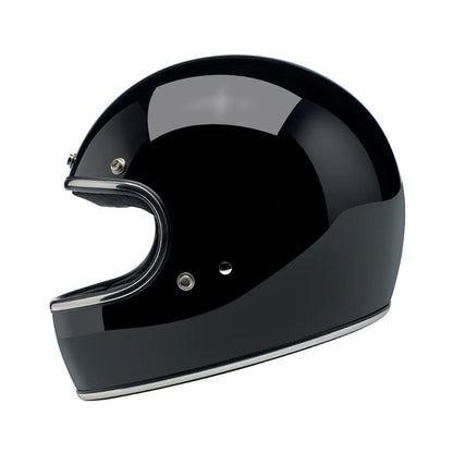 Biltwell Gringo Helmet - Gloss Black - Helmets Full Face at Pedro’s Parts