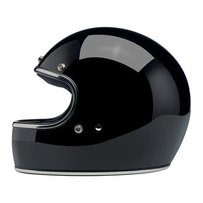 Biltwell Gringo Helmet - Gloss Black - Helmets Full Face at Pedro’s Parts