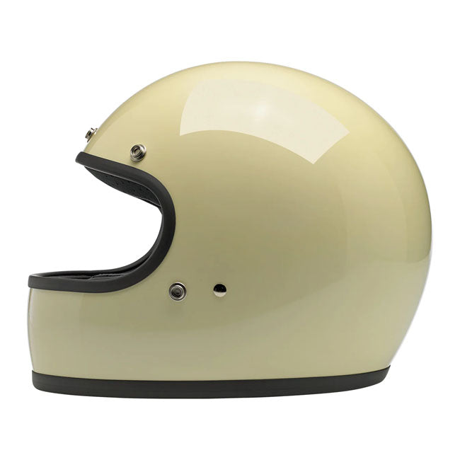 Biltwell Gringo Helmet gloss vintage White - Helmets Full Face at Pedro’s Parts