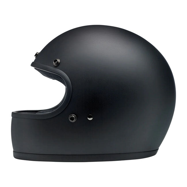 Biltwell Gringo Helmet - Flat Black - Helmets Full Face at Pedro’s Parts