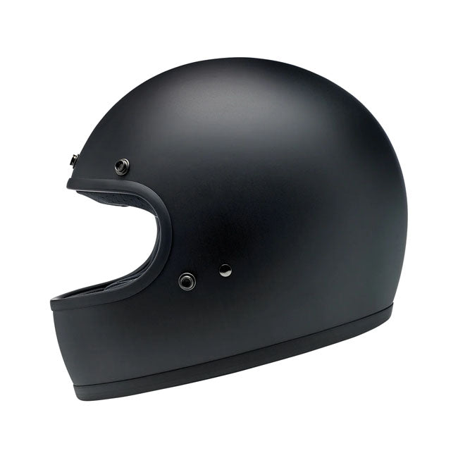 Biltwell Gringo Helmet - Flat Black - Helmets Full Face at Pedro’s Parts