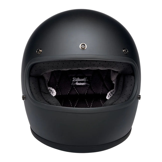 Biltwell Gringo Helmet - Flat Black - Helmets Full Face at Pedro’s Parts