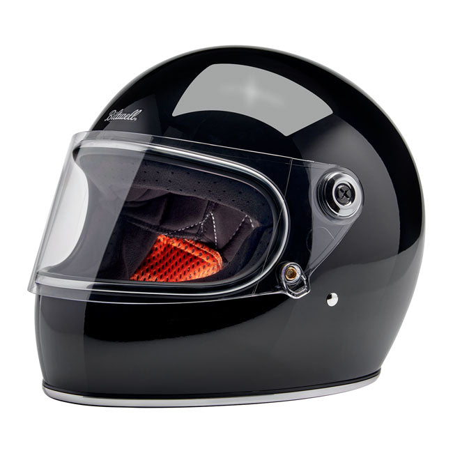 Biltwell Gringo S Helmet - Gloss Black - Helmets Full Face at Pedro’s Parts