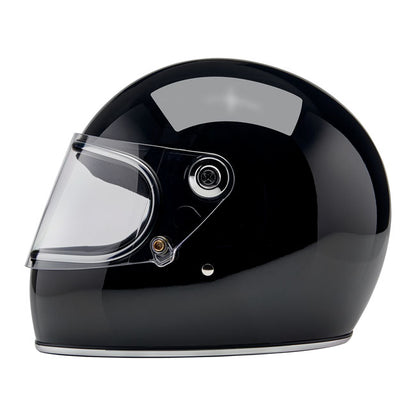 Biltwell Gringo S Helmet - Gloss Black - Helmets Full Face at Pedro’s Parts