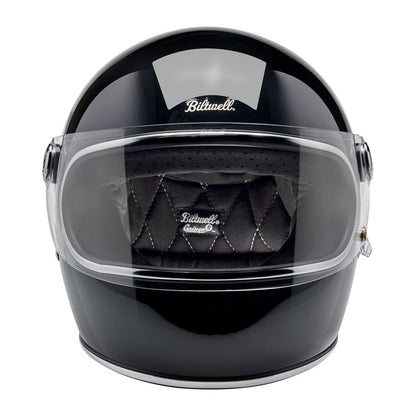 Biltwell Gringo S Helmet - Gloss Black - Helmets Full Face at Pedro’s Parts