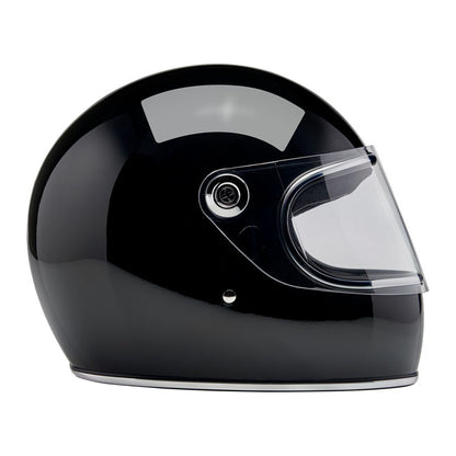 Biltwell Gringo S Helmet - Gloss Black - Helmets Full Face at Pedro’s Parts