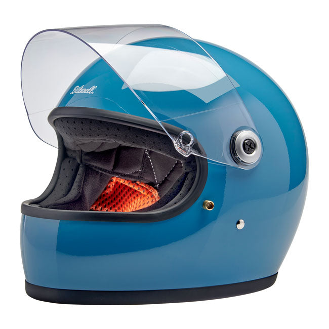 Biltwell Gringo S Helmet dove blue - Helmets Full Face at Pedro’s Parts