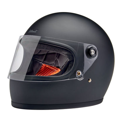 Biltwell Gringo S Helmet - Flat Black - Helmets Full Face at Pedro’s Parts