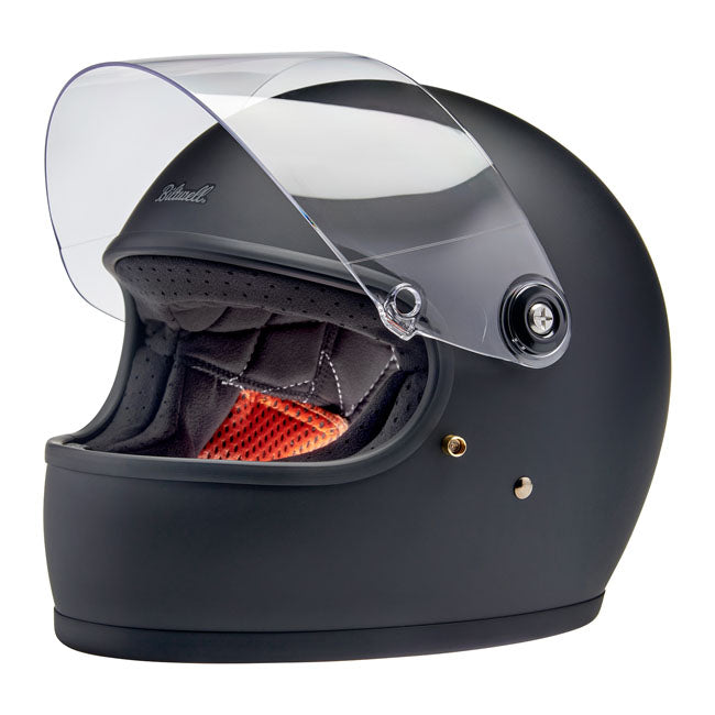 Biltwell Gringo S Helmet - Flat Black - Helmets Full Face at Pedro’s Parts