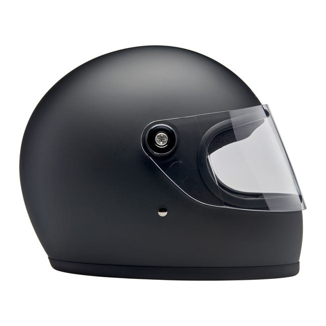 Biltwell Gringo S Helmet - Flat Black - Helmets Full Face at Pedro’s Parts