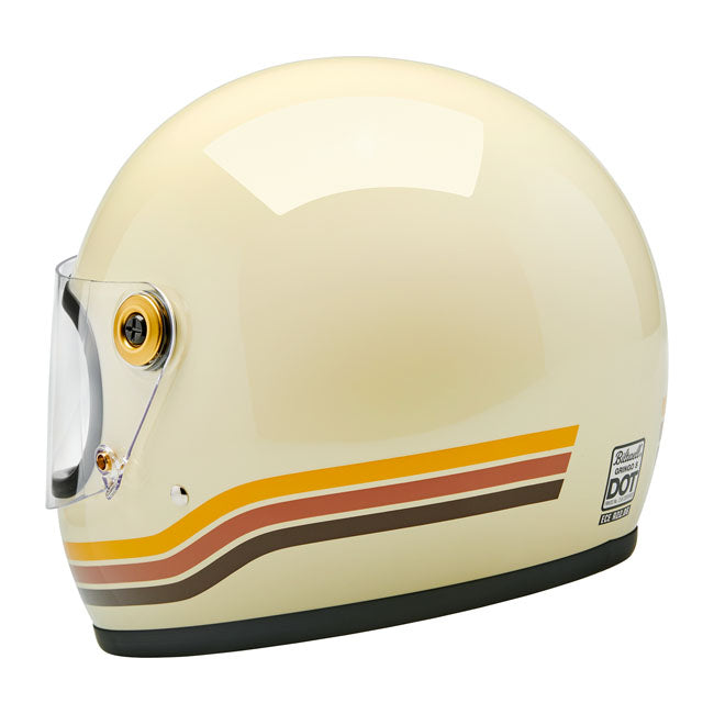 Biltwell Gringo S Helmet vintage desert spectrum - Helmets Full Face at Pedro’s Parts