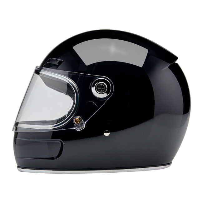 Biltwell Gringo SV Helmet - Gloss Black - Helmets Full Face at Pedro’s Parts