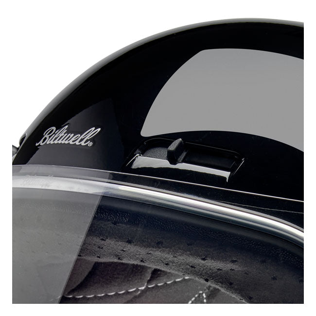 Biltwell Gringo SV Helmet - Gloss Black - Helmets Full Face at Pedro’s Parts