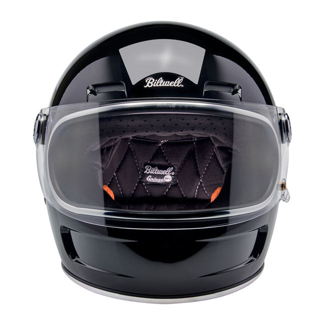 Biltwell Gringo SV Helmet - Gloss Black - Helmets Full Face at Pedro’s Parts