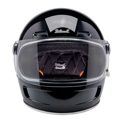 Biltwell Gringo SV Helmet - Gloss Black - Helmets Full Face at Pedro’s Parts