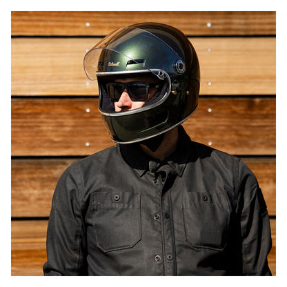 Biltwell Gringo SV Helmet sierra green - Helmets Full Face at Pedro’s Parts