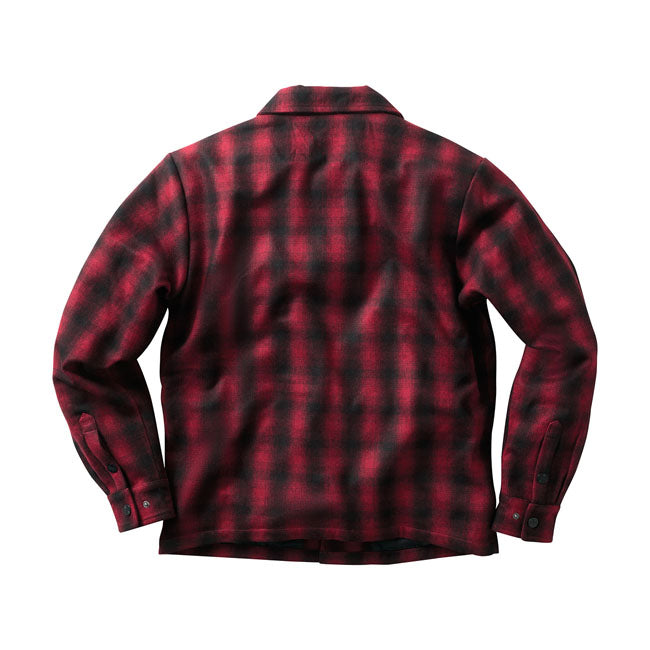 WCC Wool Lined Plaidshirt Red/black
