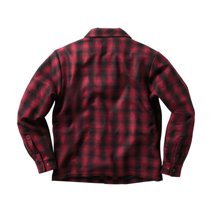 WCC Wool Lined Plaidshirt Red/black
