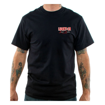 Lucky 13 The Hotrod Wolf t-shirt
