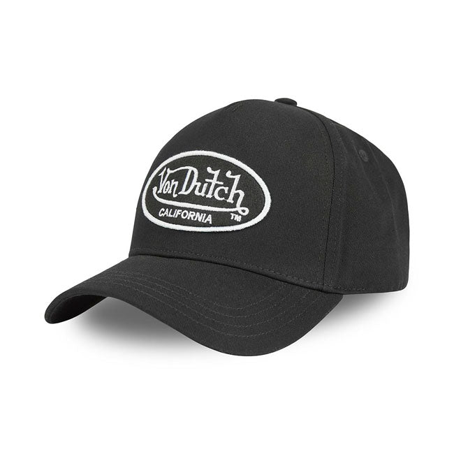 Von Dutch Logo Cap Black