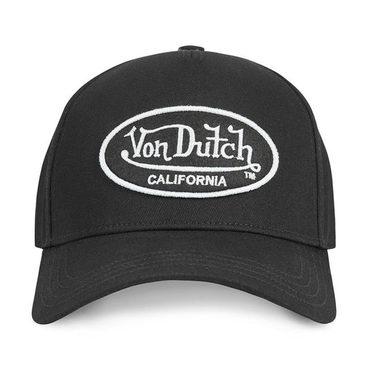 Von Dutch Logo Cap Black