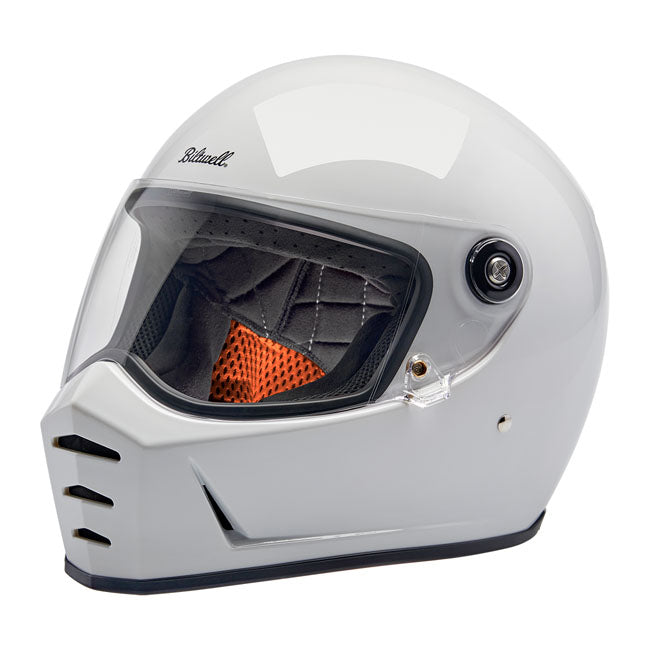 Biltwell Lane Splitter helmet gloss white