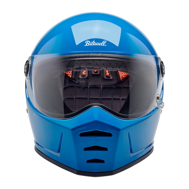 Biltwell Lane Splitter Helmet Tahoe blue - Helmets Full Face at Pedro’s Parts