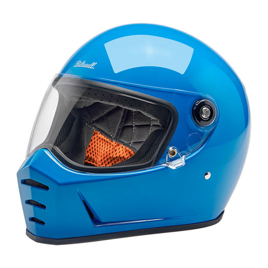 Biltwell Lane Splitter Helmet Tahoe blue - Helmets Full Face at Pedro’s Parts