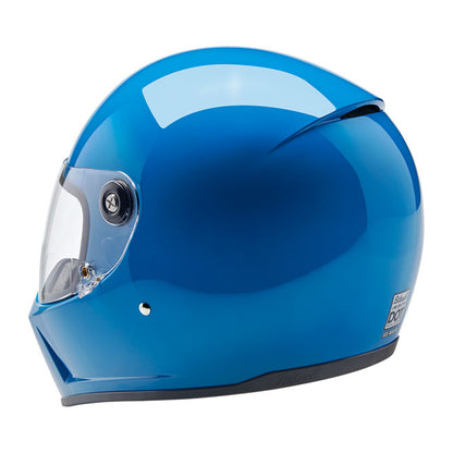Biltwell Lane Splitter Helmet Tahoe blue - Helmets Full Face at Pedro’s Parts